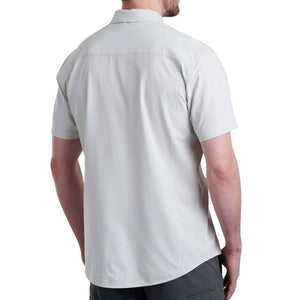 KÜHL Men's Optimizr Shirt - Overcast MEN - Clothing - Shirts - Short Sleeve Shirts Kühl   