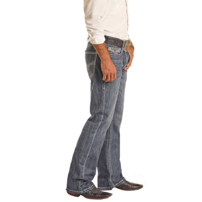Rock & Roll Denim Men's Raised Pistol Bootcut Jean - FINAL SALE MEN - Clothing - Jeans Panhandle
