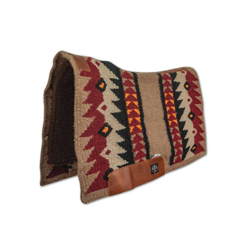Professional's Choice Fuse Saddle Pad Tack - Saddle Pads Professional's Choice 3/4" Taupe/Wine
