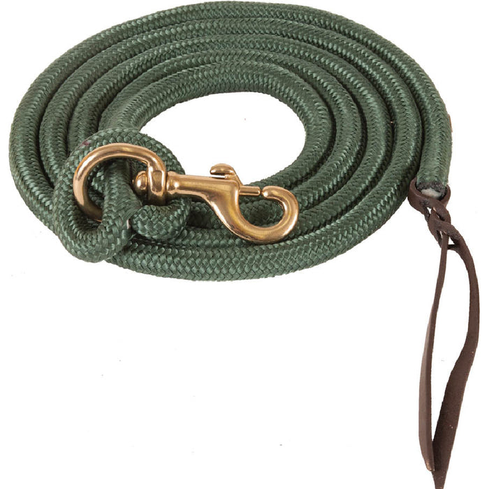 Poly Cowboy Lead Rope Tack - Halters & Leads Mustang Hunter