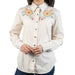 Cruel Denim Women's Embroidered Yoke Snap Shirt WOMEN - Clothing - Tops - Long Sleeved Cruel Denim