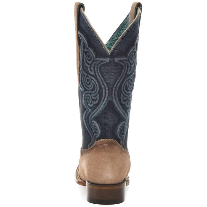 * Corral Sand and Denim Boot - FINAL SALE WOMEN - Footwear - Boots - Western Boots Corral Boots