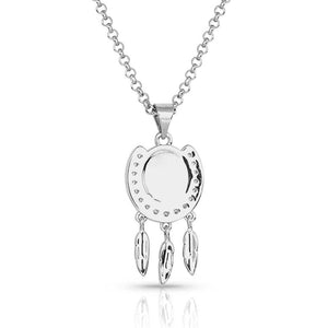Montana Silversmiths Catching Luck Horseshoe Necklace WOMEN - Accessories - Jewelry - Necklaces Montana Silversmiths   