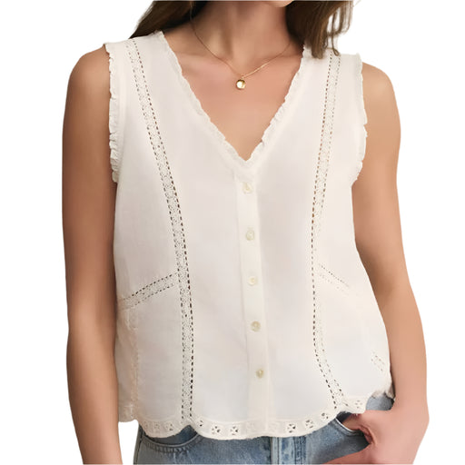 Tomi Embroidered Tank Top WOMEN - Clothing - Tops - Sleeveless Z Supply