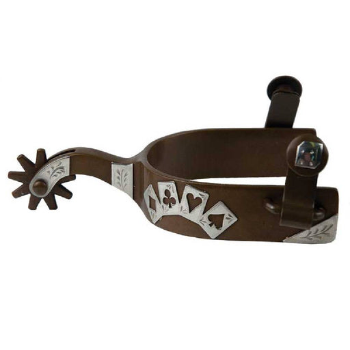 Metalab Poker Card Spurs Tack - Spurs Metalab   