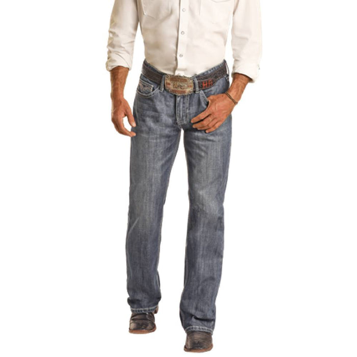 Rock & Roll Denim Men's Raised Pistol Bootcut Jean - FINAL SALE MEN - Clothing - Jeans Panhandle