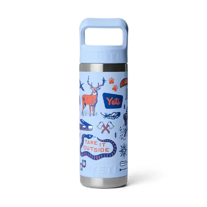 Yeti Rambler 18oz Straw Bottle - Big Sky Summer Camp