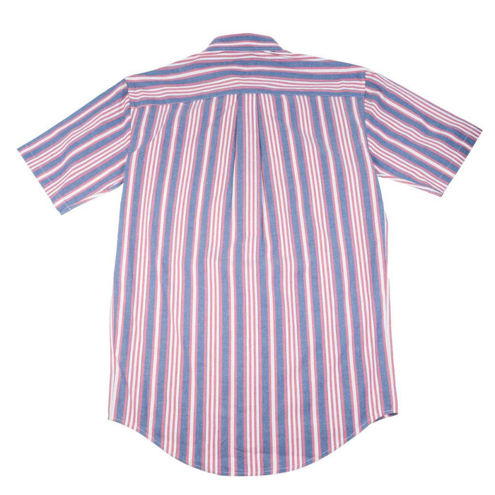 Panhandle Slim Men's Stripe Print Button Down Shirt