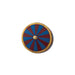 Brass & Resin Striped Box Home & Gifts - Home Decor - Decorative Accents Creative Co-Op Red/Blue