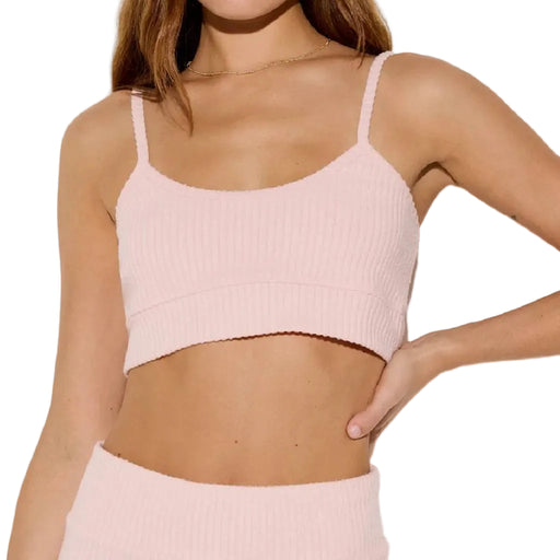 Spiritual Gangster Luma Blush Pink Rib Gia Bralette WOMEN - Clothing - Intimates & Hosiery Spiritual Gangster