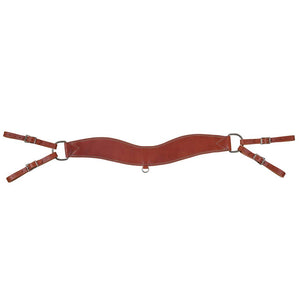 Teskey's 4" Roughtout Steer Breast Collar Tack - Breast Collars Teskey's