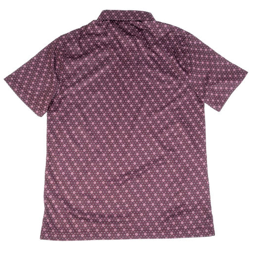 Rock & Roll Denim Men's Maroon Geo Polo Shirt MEN - Clothing - Shirts - Short Sleeve Panhandle