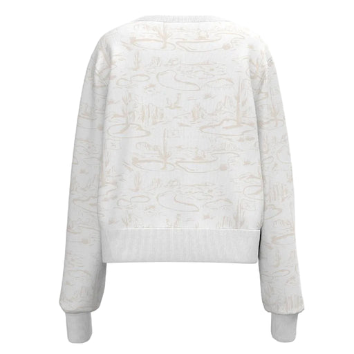 Hooey Women's Kate White Crop Pullover WOMEN - Clothing - Pullovers & Hoodies Hooey