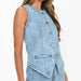 Show Me Your Mumu Sleeveless Pacifica Denim Top WOMEN - Clothing - Tops - Sleeveless Show Me Your Mumu