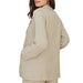 * Pinstripe Linen Open Blazer - FINAL SALE WOMEN - Clothing - Outerwear - Jackets Milio Milano