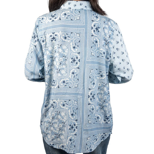 Panhandle Slim Women's Patch Bandana Print Button Down Shirt WOMEN - Clothing - Tops - Long Sleeved Panhandle