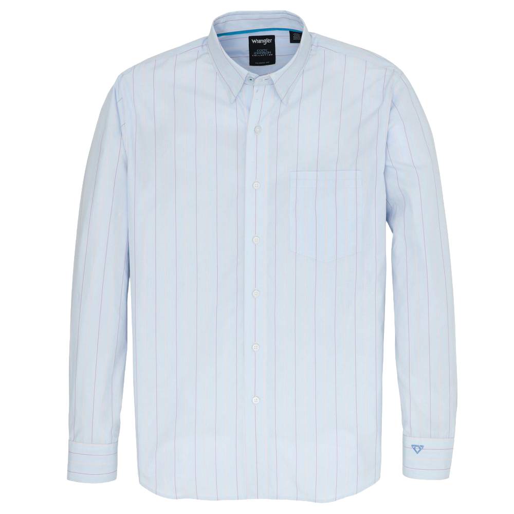 Wrangler Men's Cody Johnson Striped Shirt MEN - Clothing - Shirts - Long Sleeve Wrangler