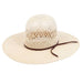 Rodeo King 4 1/2" Jute Open Crown Straw Hat HATS - STRAW HATS Rodeo King