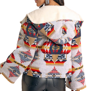 Powder River Women's Aztec Jacquard Cape Coat WOMEN - Clothing - Outerwear - Jackets Panhandle   