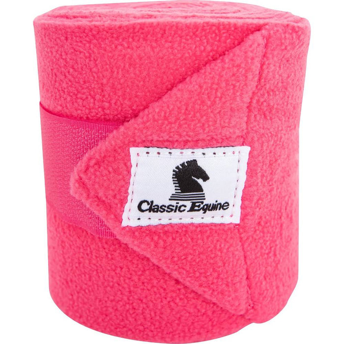 Classic Equine Polo Wrap Tack - Leg Protection Classic Equine Hot Pink