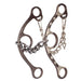 Sherry Cervi Long Shank Gag Barrel Bit w/Chain Tack - Bits Classic Equine