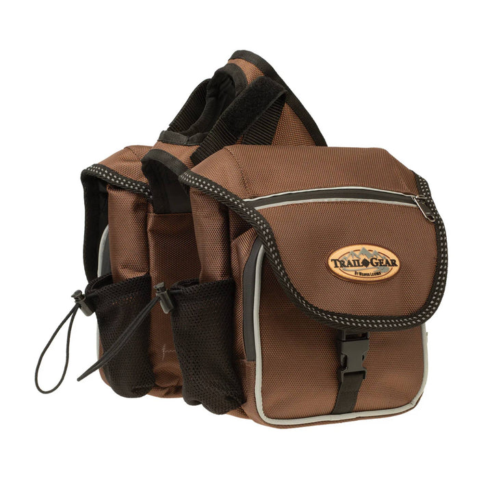 Weaver Trail Gear Pommel Bags Tack - Saddle Accessories Weaver Brown