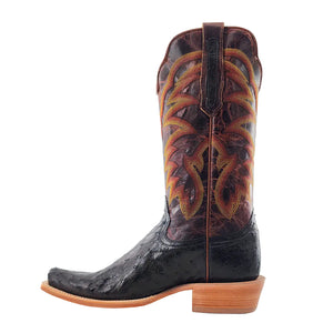 R. Watson Men's Nicotine Full Quill Ostrich Boot MEN - Footwear - Exotic Western Boots R Watson   