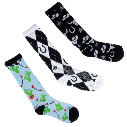 Lucky Chuck 3 Pack Trail Boss Performance Crew Socks WOMEN - Clothing - Intimates & Hosiery Lucky Chuck