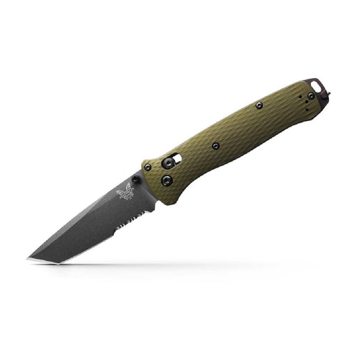 BENCHMADE BAILOUT WOODLAND GREEN ALUMINUM Knives Benchmade