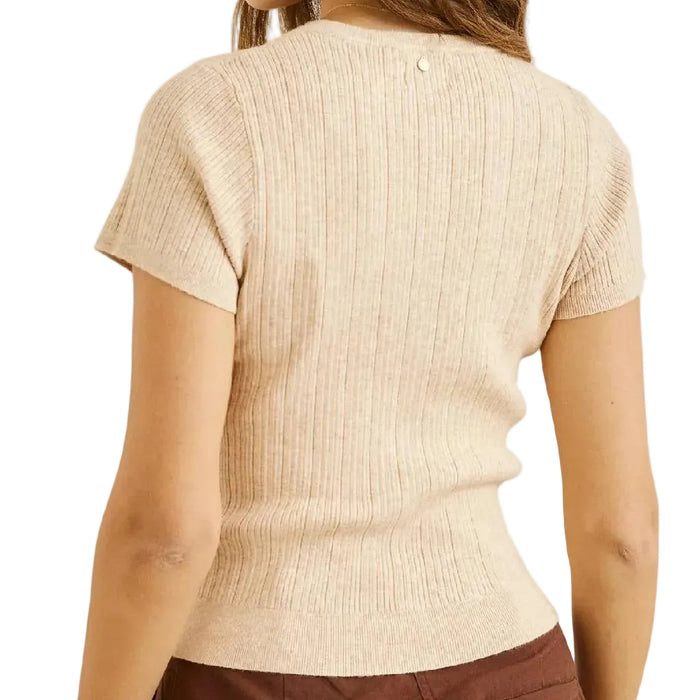 Dana Oat Cardigan