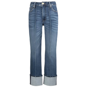 Kut Fay High Rise Fab Ab Straight Jeans