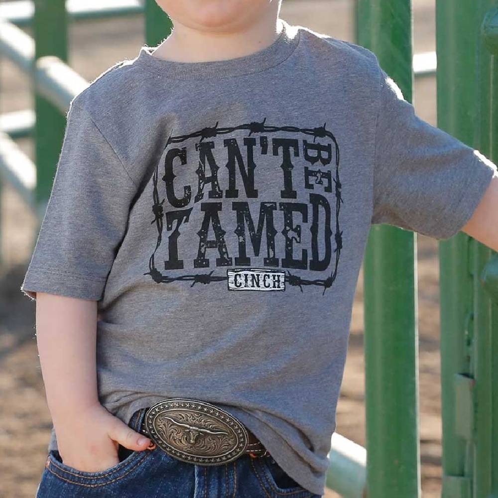 Cinch Toddler "Can't Be Tamed" Tee KIDS - Baby - Baby Boy Clothing Cinch