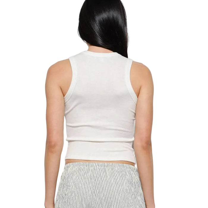 Ozzy Olive Beaded Tank WOMEN - Clothing - Tops - Sleeveless Pretty Garbage