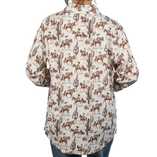 Panhandle Slim Women's Desert Print Natural Button Down Shirt WOMEN - Clothing - Tops - Long Sleeved Panhandle