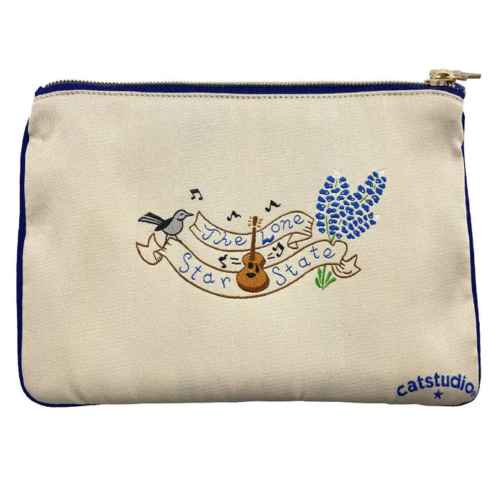 Texas Zip Pouch ACCESSORIES - Luggage & Travel - Cosmetic Bags Catstudio