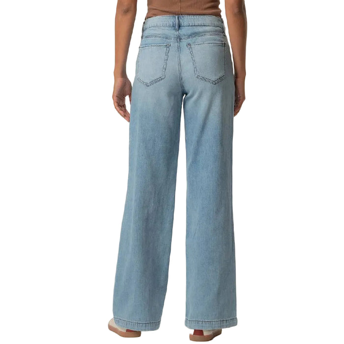 Kut Jodi High Rise Princess Seam Wide Leg Jean