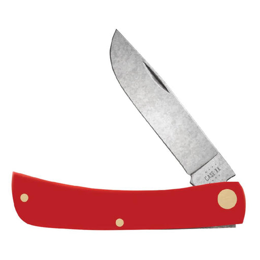 Case Sod Buster Jr. - American Workman CS - Smooth Red Synthetic Knives W.R. Case   
