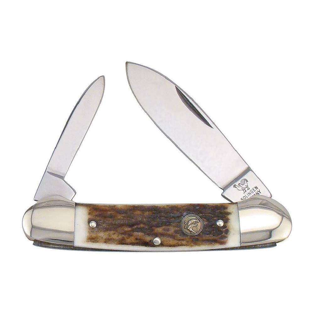 Hen & Rooster Stag Canoe Knives Hen & Rooster   