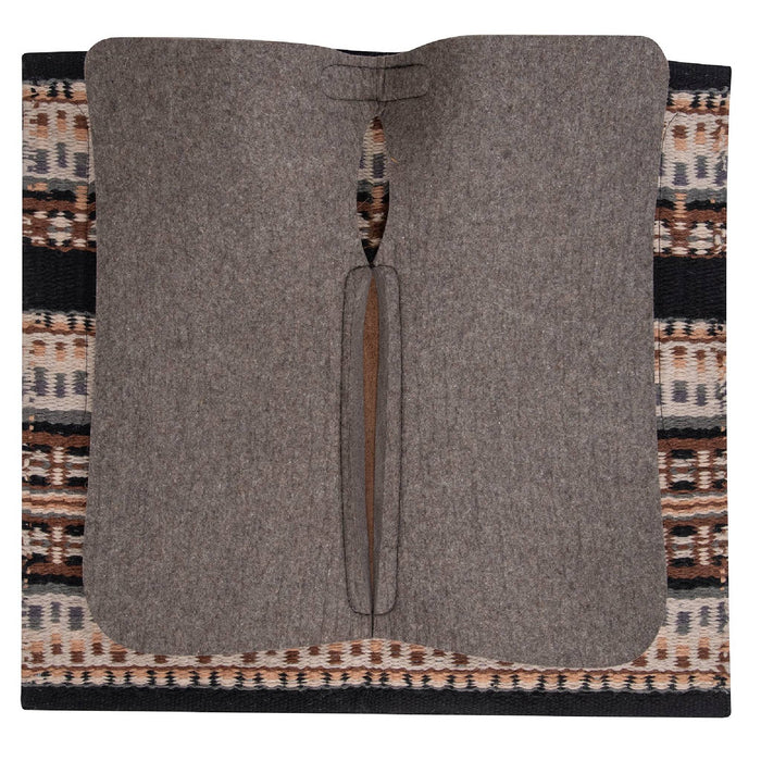 Classic Equine Contour Wool Top Felt Pad - 34"x38" Tack - Saddle Pads Classic Equine