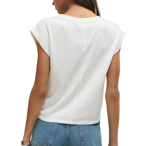 Z Supply Sleeveless White Camino Jersey Top WOMEN - Clothing - Tops - Sleeveless Z Supply