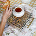 Leopard Print Large Tray - FINAL SALE HOME & GIFTS - Home Decor - Decorative Accents Tart by Taylor   