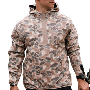 Burlebo Duke Tech Mid-Layer Pullover - Pintail Camo