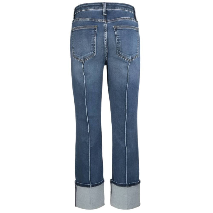 Kut Fay High Rise Fab Ab Straight Jeans WOMEN - Clothing - Jeans Kut from the Kloth