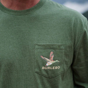 Burlebo Outdoors Circle Shirt - Heather Olive MEN - Clothing - Shirts - Long Sleeve Burlebo