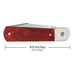 Case Bridgeline Aluminum Rosewood CPM20-CV Knives W.R. Case   