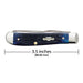 Case Blue Bone Mini Trapper Knives W.R. Case   