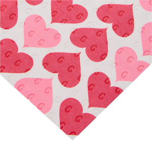 "Blushing Hearts" Not Paper Towel