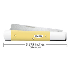 Case Yellow Synthetic Smooth Razor Knives - Knife Accessories W.R. Case   