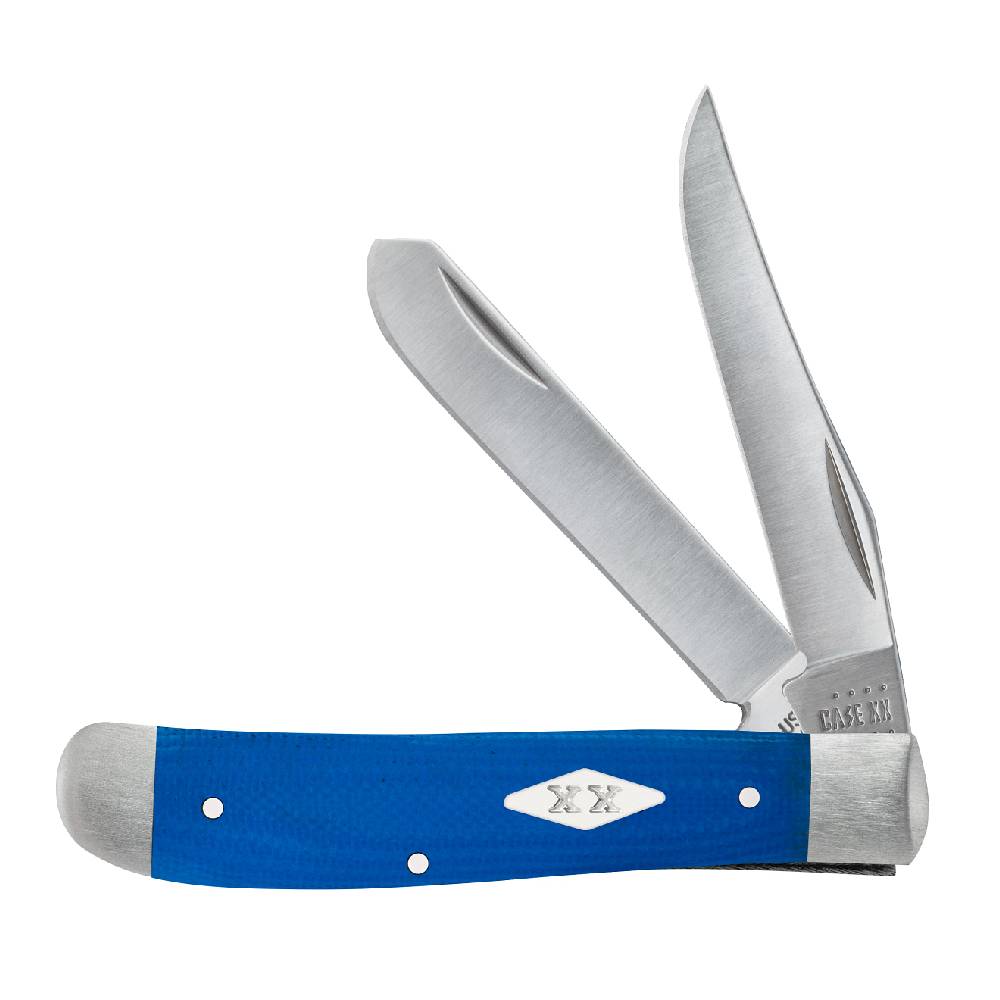 Case Blue G-10 Mini Trapper Knives WR CASE   