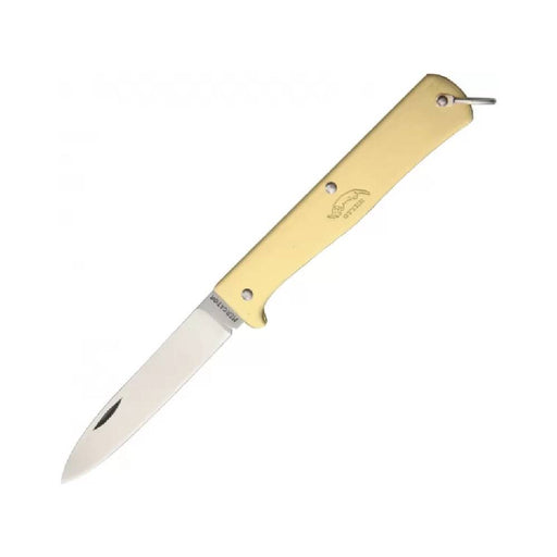 Otter German Mercator Small Carbon Brass Knives Otter Knives   